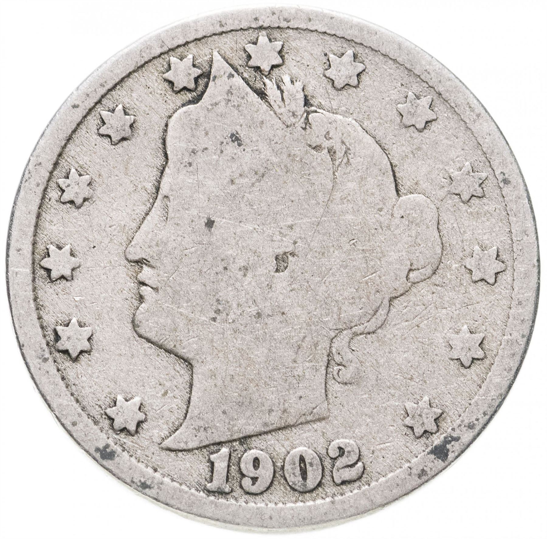 United States | 5 Cents Coin | Liberty | Roman Numeral | KM112 | 1883 - 1913