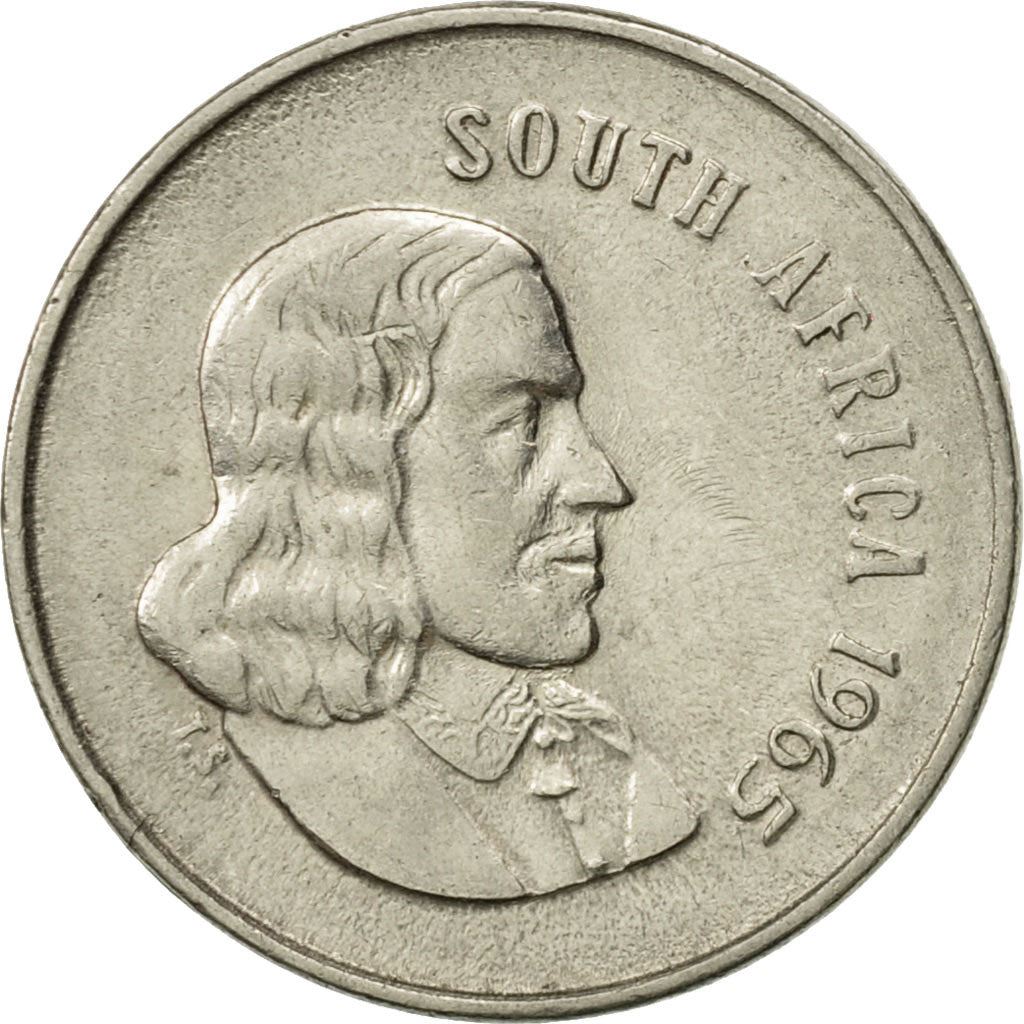Sør-Afrika 5 Cents Mynt | Engelsk Inskripsjon - SOUTH AFRICA | KM67.1 | 1965 - 1969