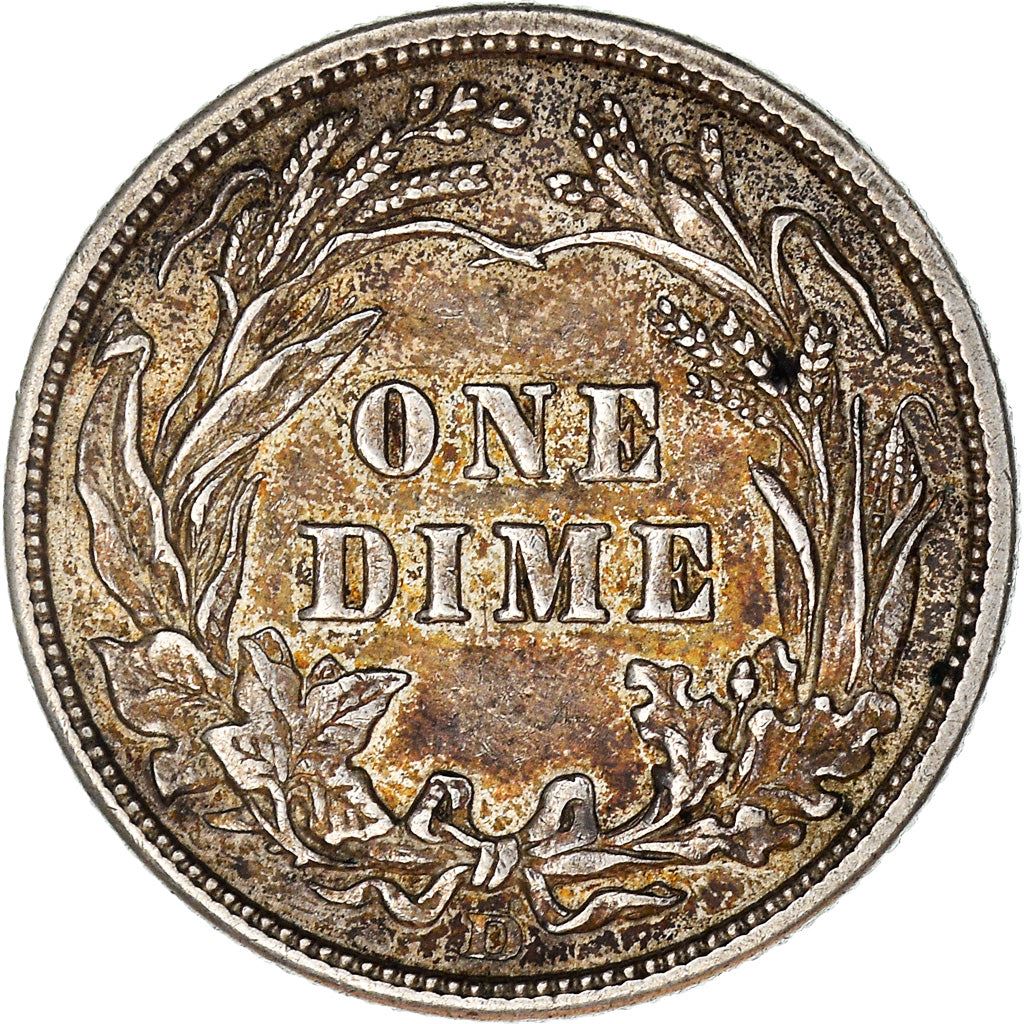 미국 | 1 다임 동전 | 바버 다임 | KM:113 | 1892 - 1916