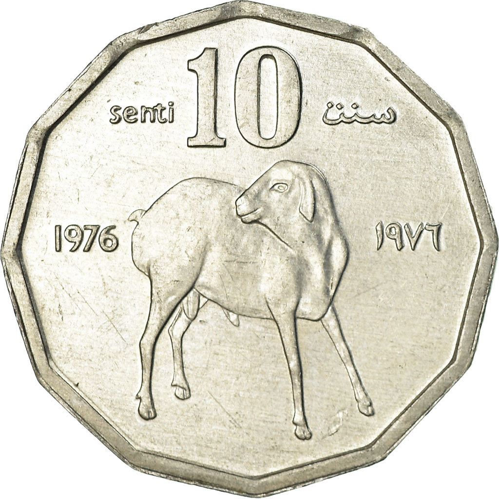 Somalia | 10 Senti Coin | FAO | Lamb | Km:25 | 1976