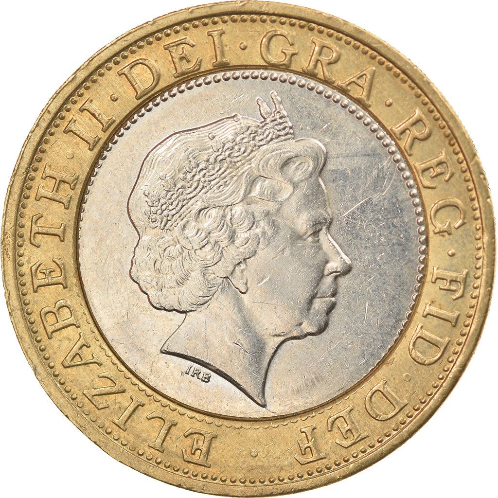 United Kingdom | 2 Pounds Coin | Elizabeth II | Km:994 | 1998 - 2015