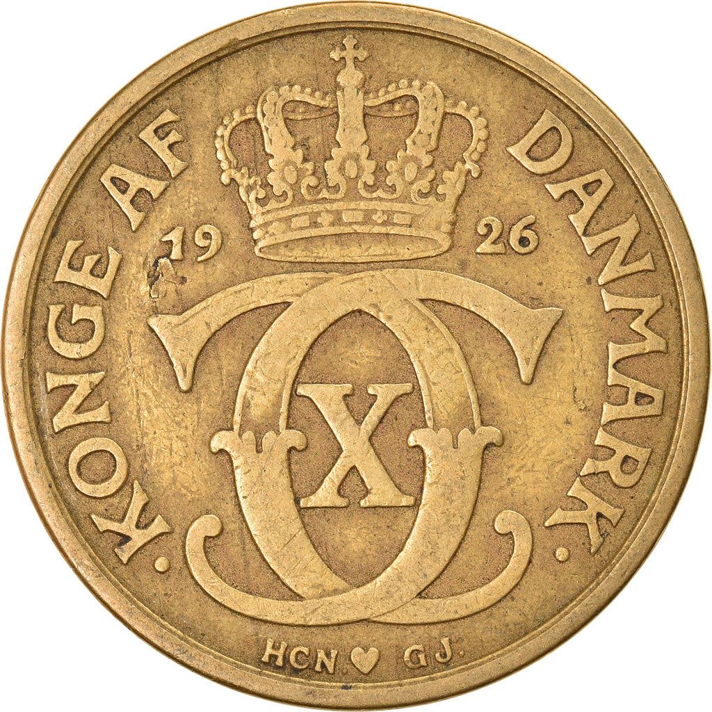 Denmark | 1 Krone Coin | Monogram | Km:824 | 1924 - 1941