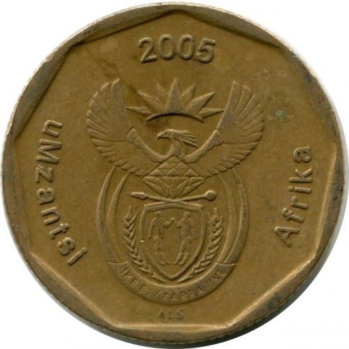南非50分科萨传说 - uMzantsi Afrika 硬币 KM294 2005