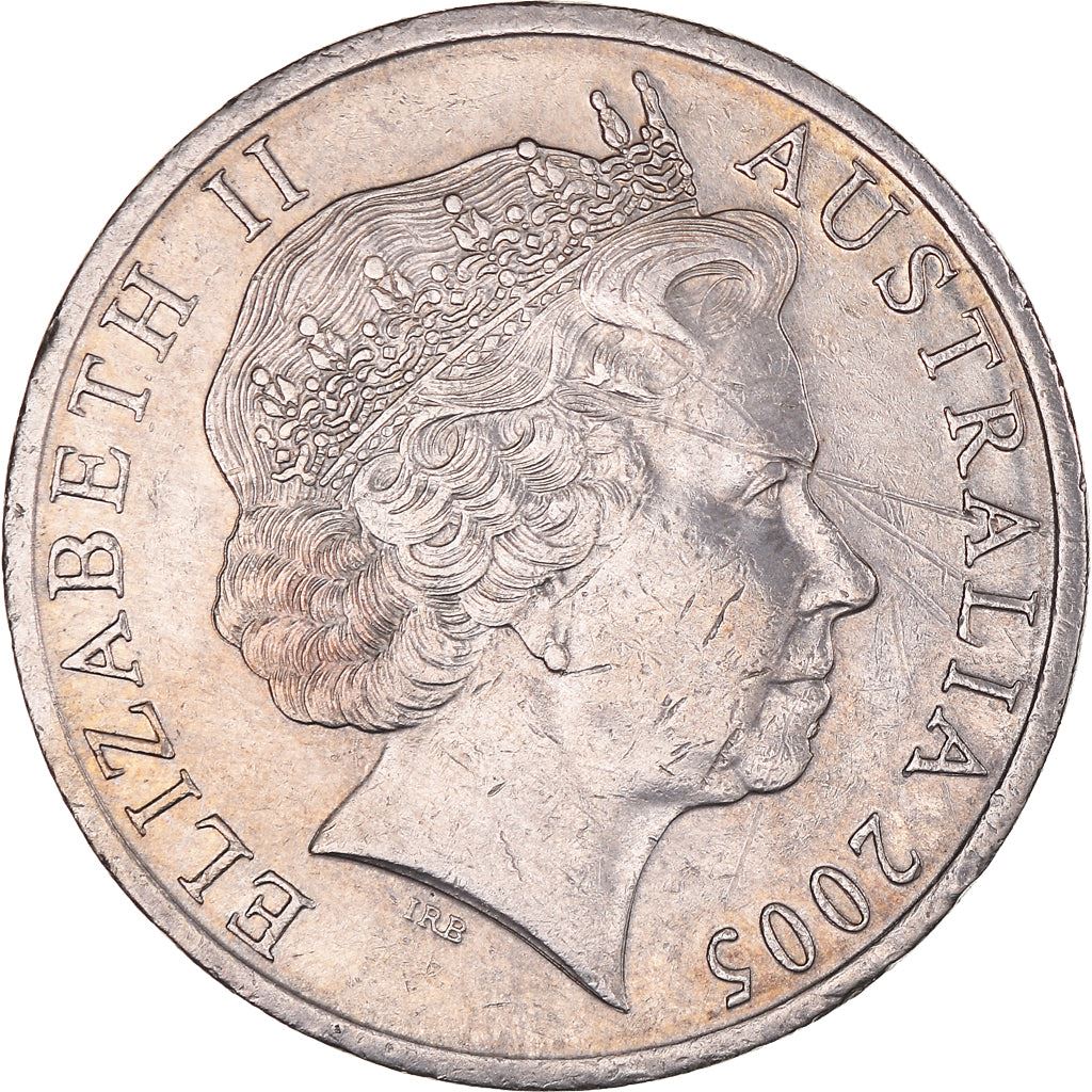 Australia | 20 Cents Coin | Anniversary of World War II | Km:745 | 2005