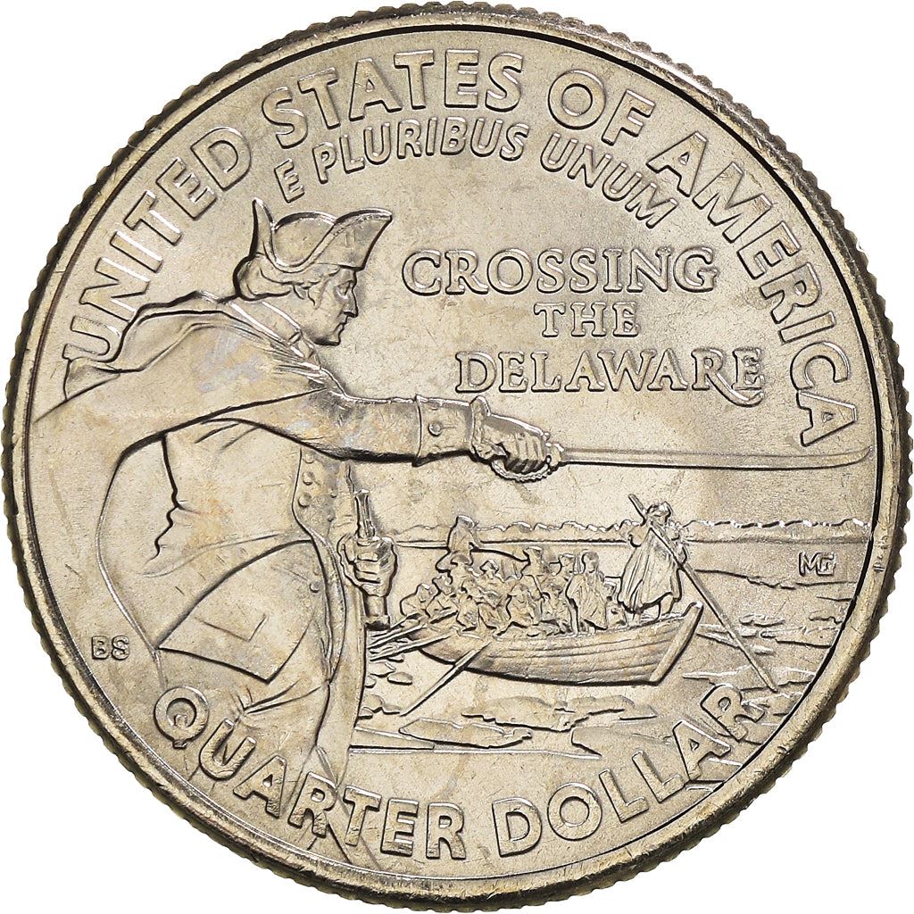 USA | 1/4 Dollar Mønt | General Washington | Km:758 | 2021
