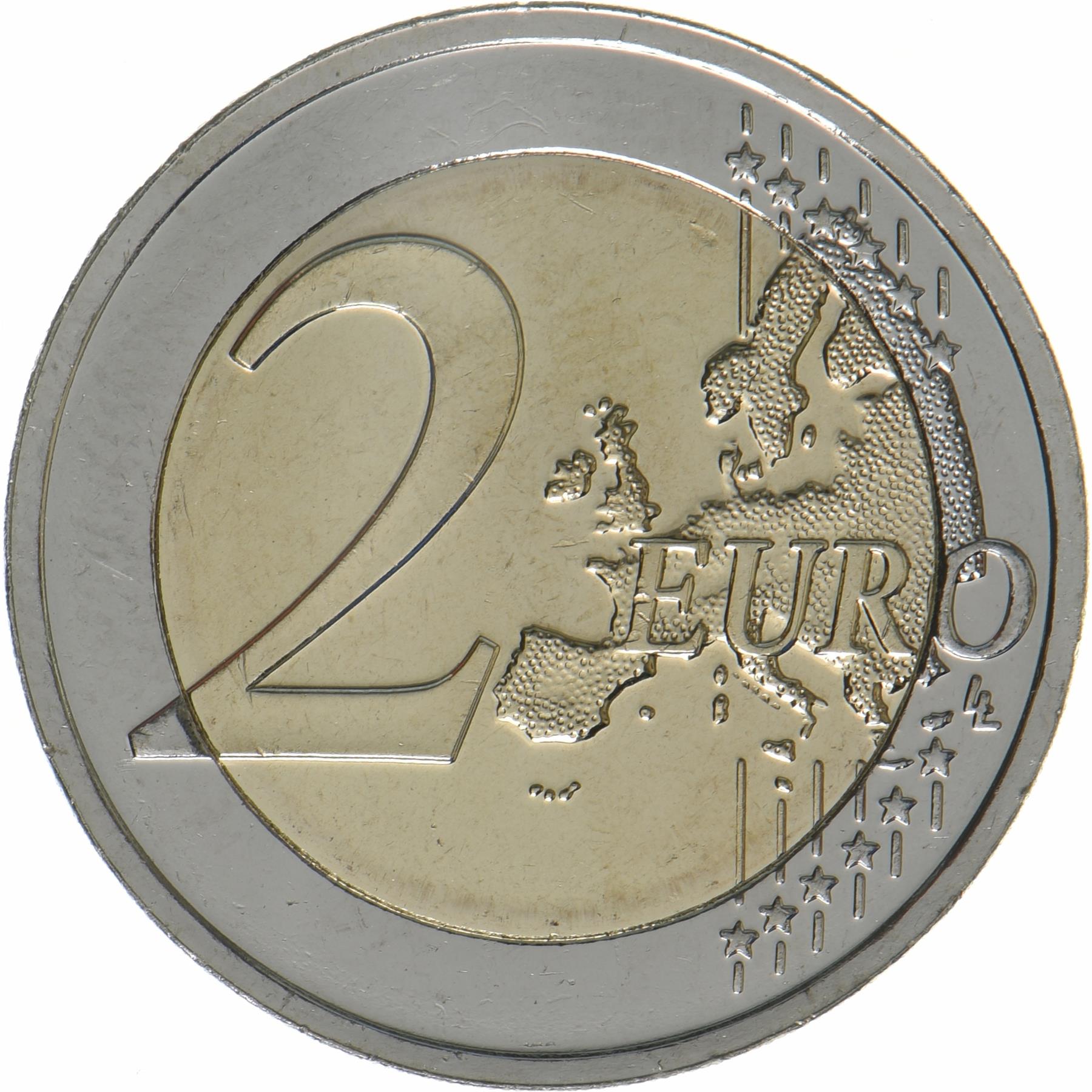 Lithuania | 2 Euros Coin | Together with Ukraine | KM:282 | 2023