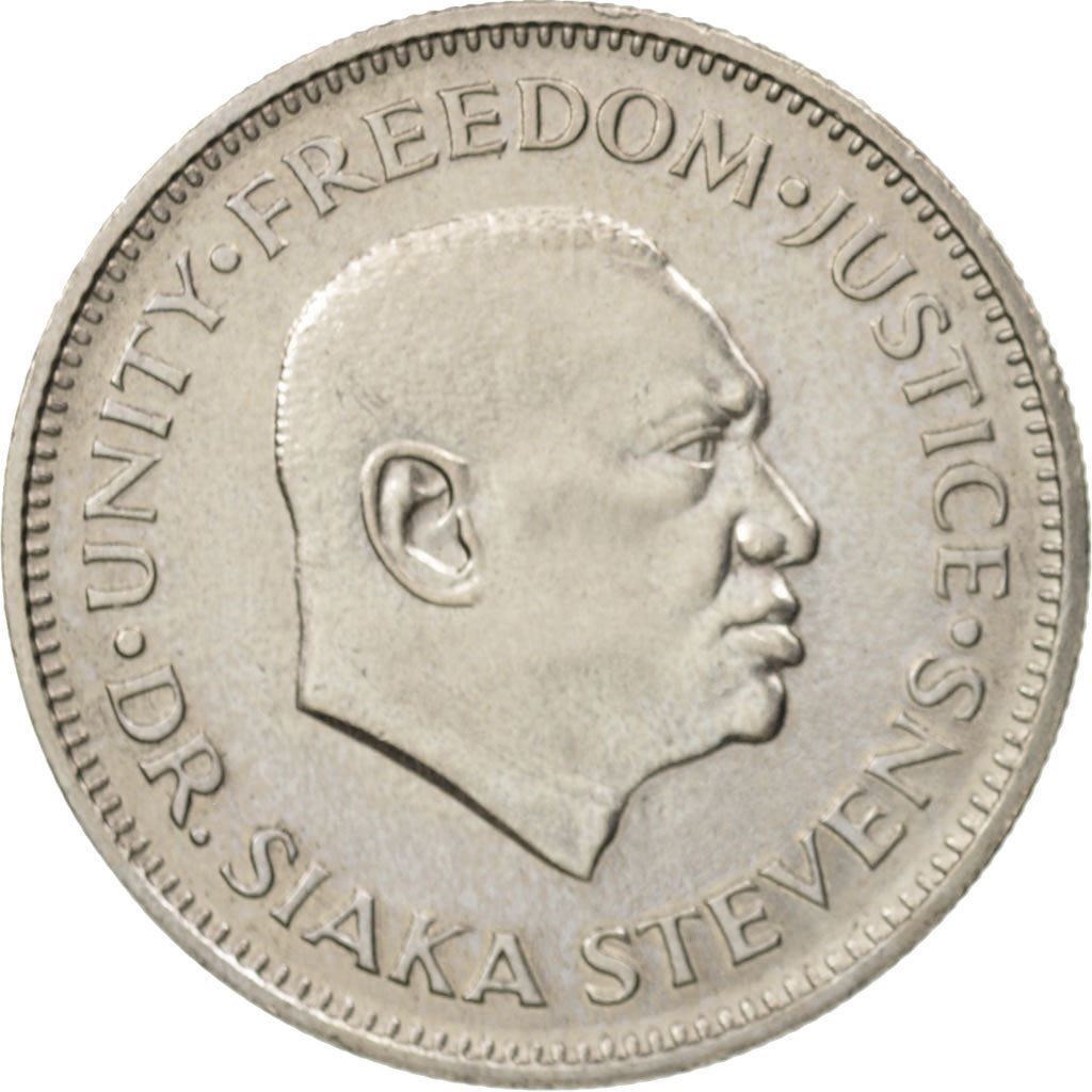 Sierra Leone 10 Cents Coin | President Siaka Probyn Stevens | KM34 | 1978 - 1984