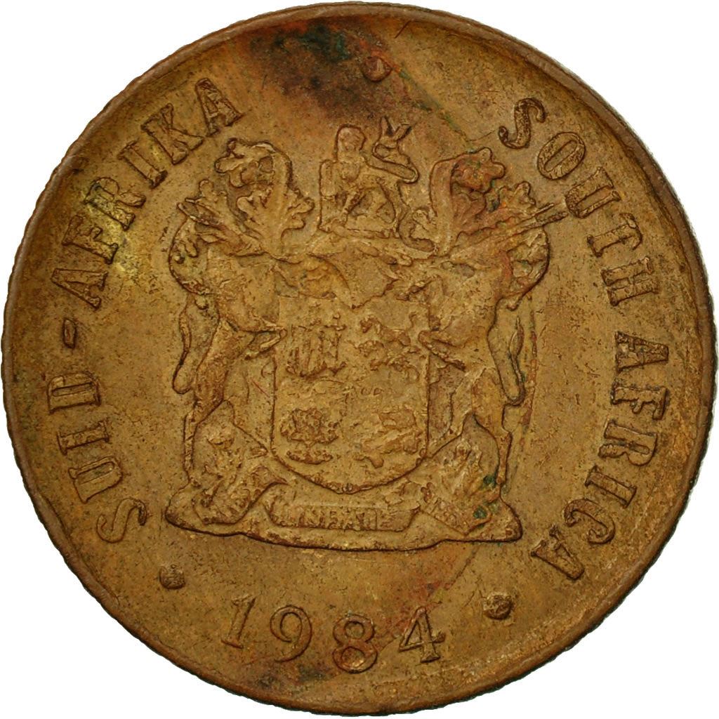 South Africa 1 Cent SUID-AFRIKA - SOUTH AFRICA Coin KM82 1970 - 1989