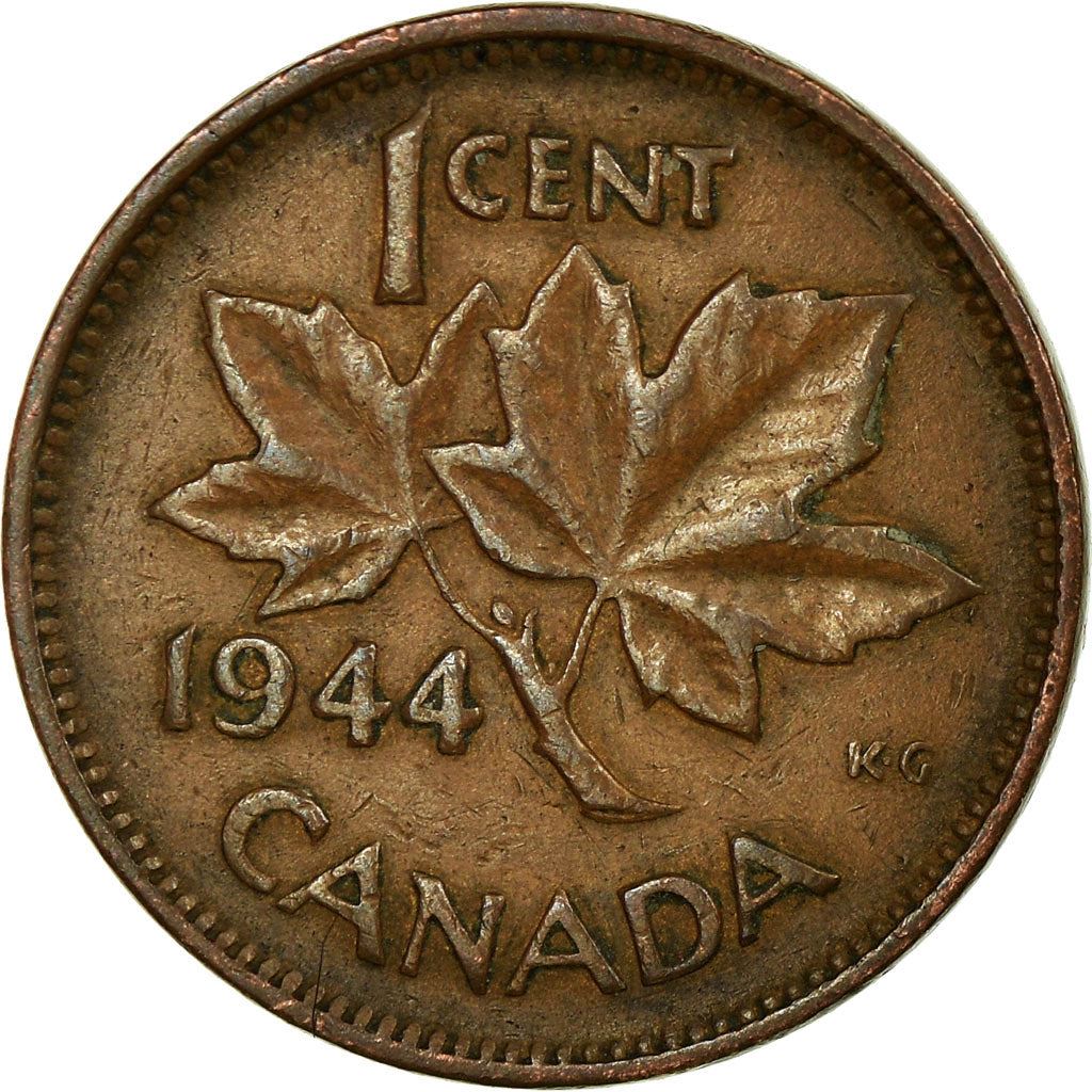 Canada | 1 Cent Coin | Bronze | KM:32 | 1937-1947
