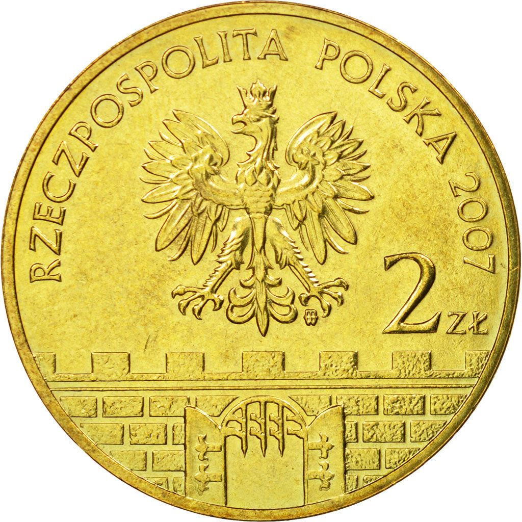Poland | 2 Zlotys Coin | Kwidzyn | Y:577 | 2007