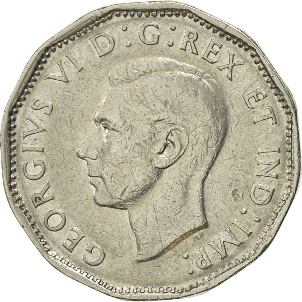 Canada | 5 Cents Coin | Nickel | KM:39a | 1946-1947