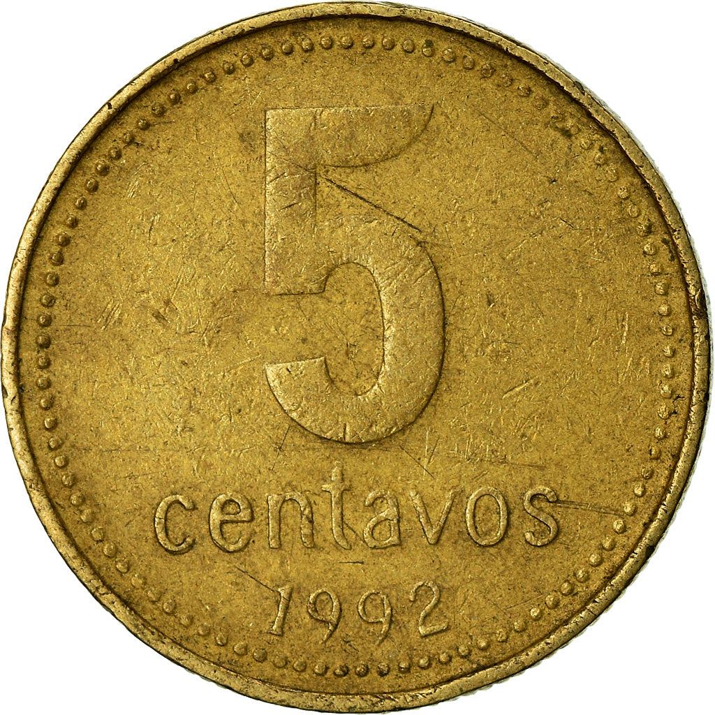 Argentina Coin 5 Centavos | Sol de Mayo | 1992 - 2005