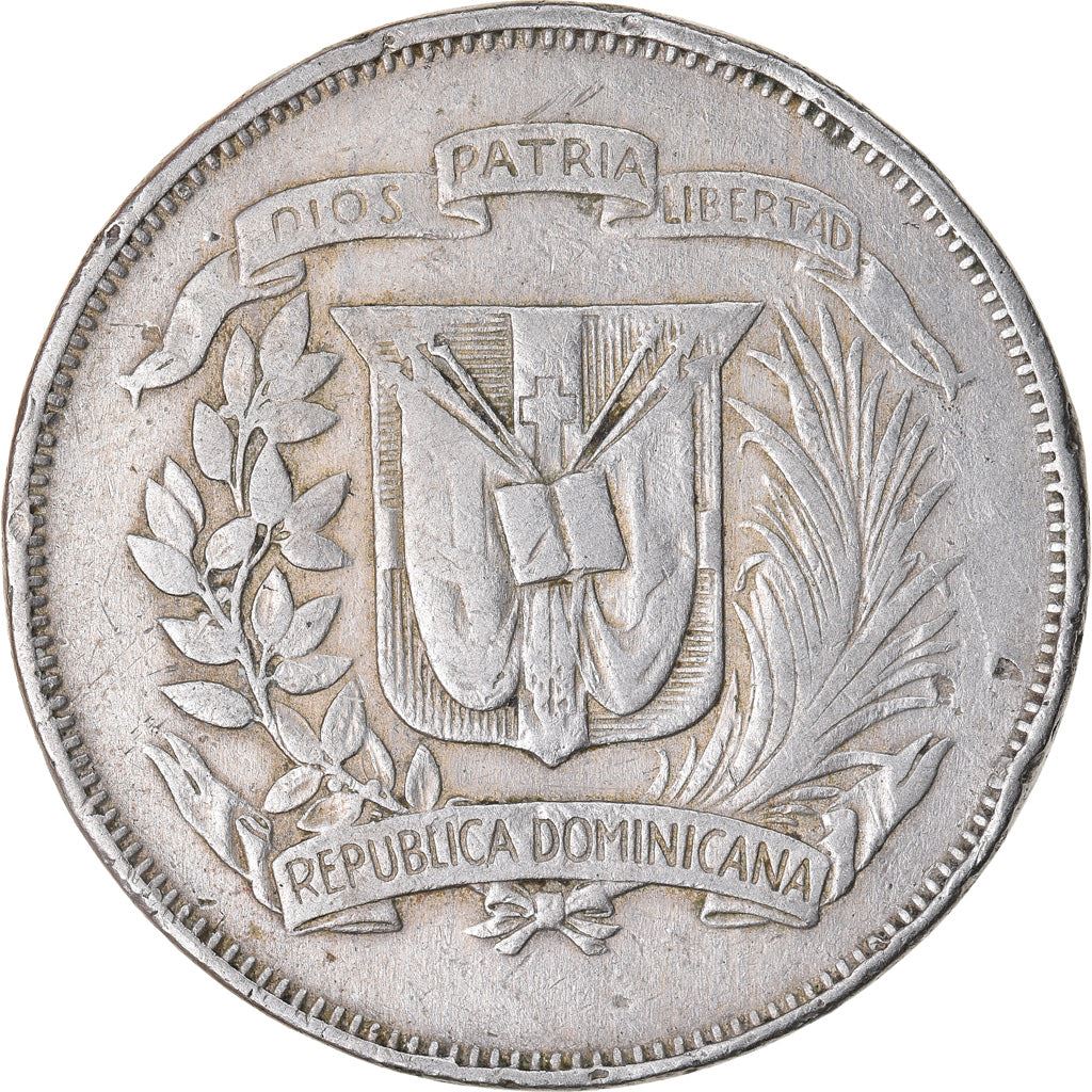 Dominican Republic 1/2 Peso Coin | Liberty | KM21a | 1967 - 1975