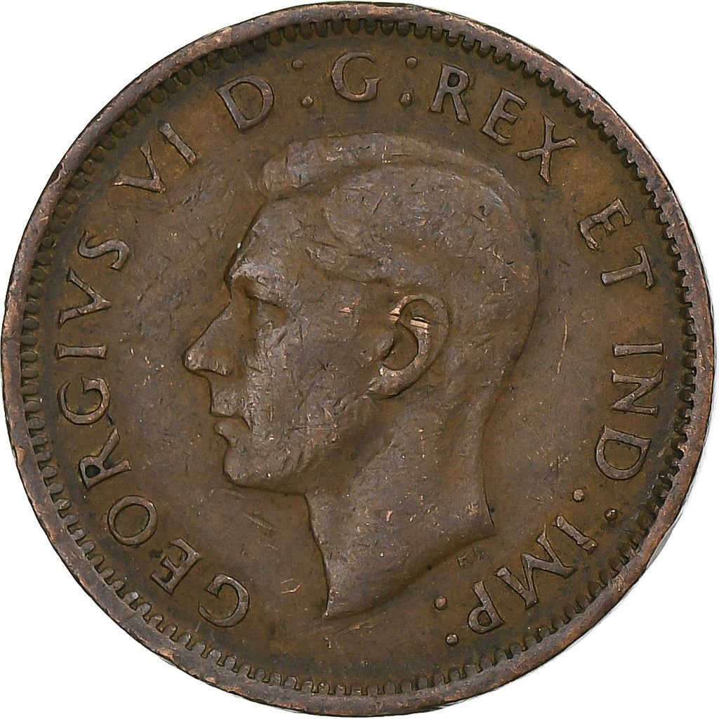 Canada | 1 Cent Coin | Bronze | KM:32 | 1937-1947