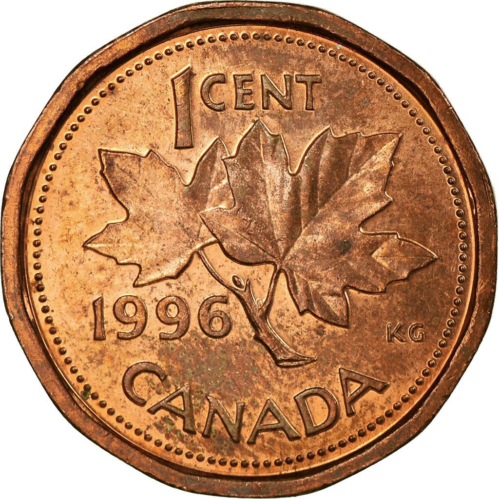 Canada | 1 Cent Coin | Queen Elizabeth II | Km:181 | 1990 - 1996