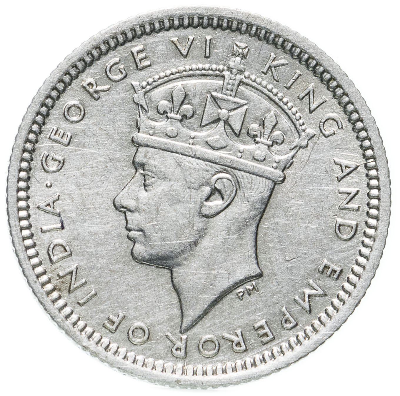Malaya | 5 Cents Coin | George VI | Km:3A | 1943 - 1945