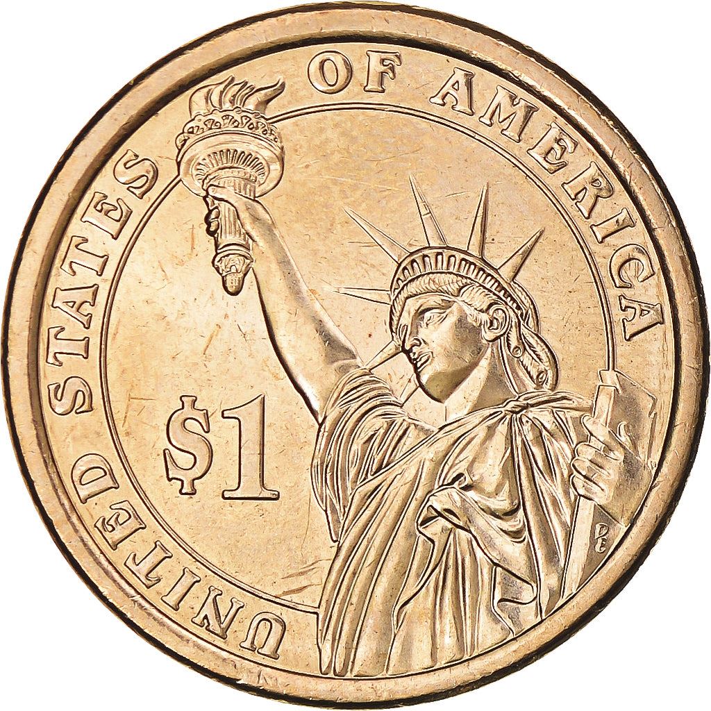 United States | 1 Dollar Coin | Rutherford B. Hayes | Km:501 | 2011