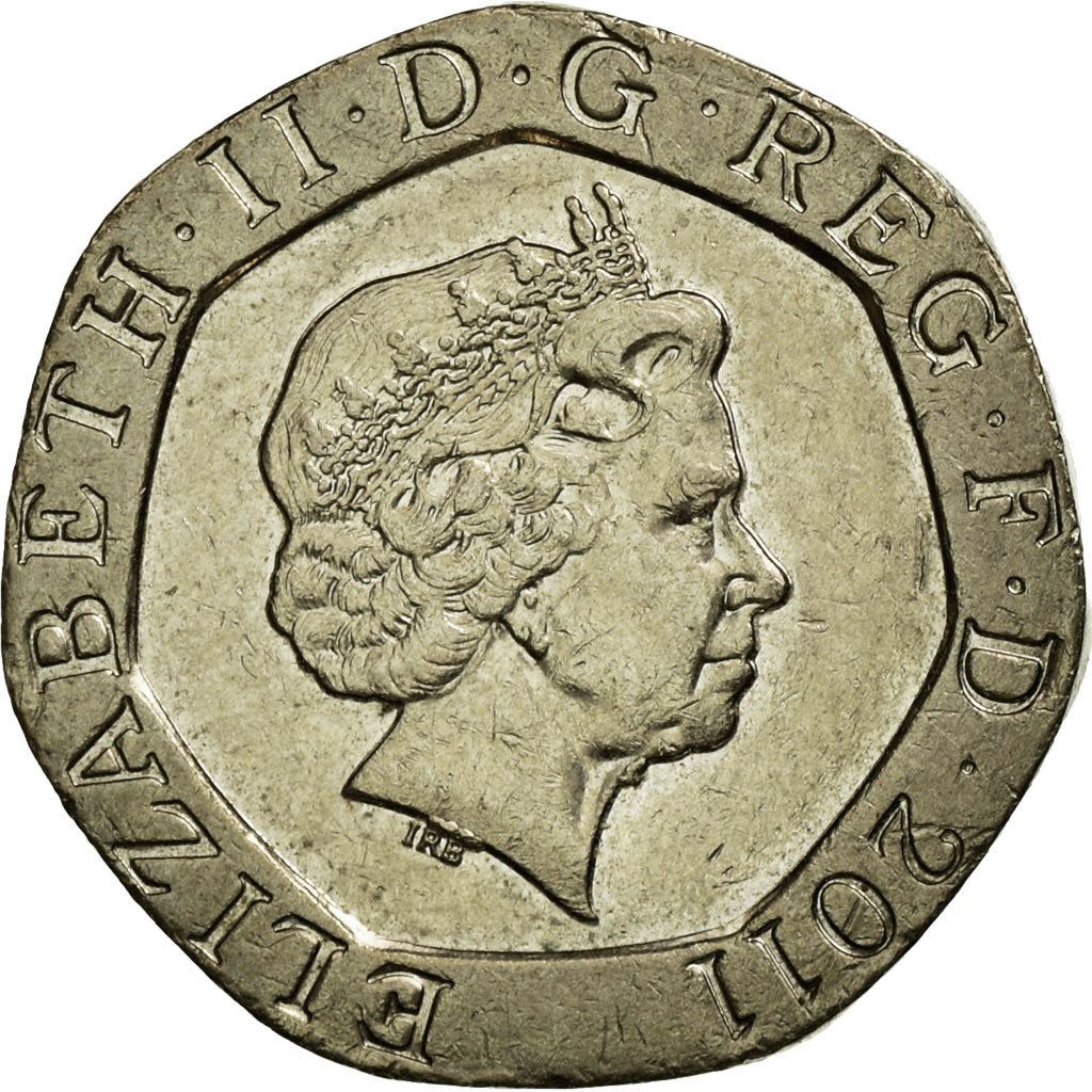 United Kingdom | 20 Pence Coin | Elizabeth II | Km:1111 | 2008 - 2015