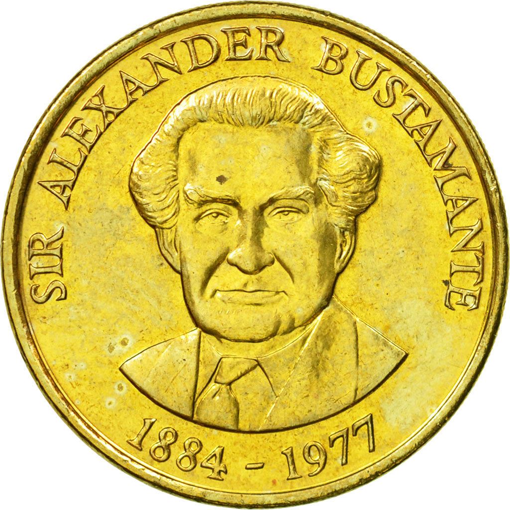 Jamaica 1 Dollar Coin | Sir Alexander Bustamante | KM145a | 1993 - 1994