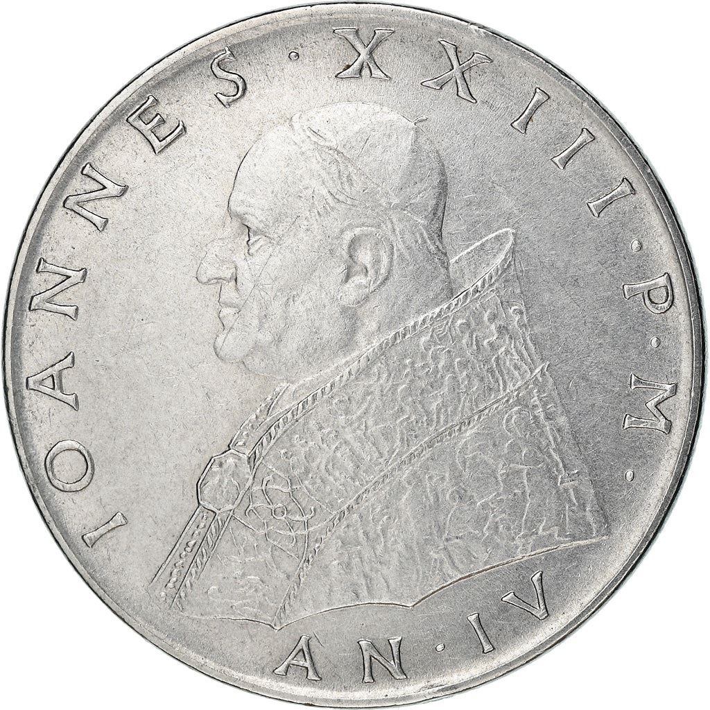 Vatican City | 100 Lire Coin | John XXIII | Km:64 | 1959 - 1962