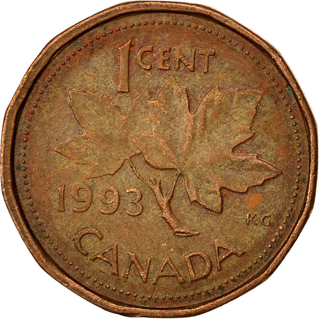 Canada | 1 Cent Coin | Queen Elizabeth II | Km:181 | 1990 - 1996