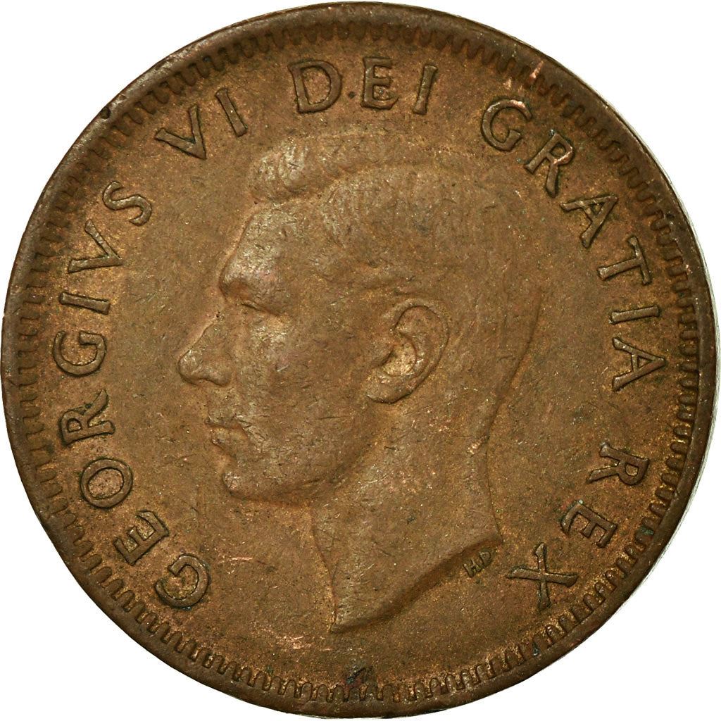 Canada | 1 Cent Coin | Bronze | without ET IND:IMP: | KM:41 | 1948-1952