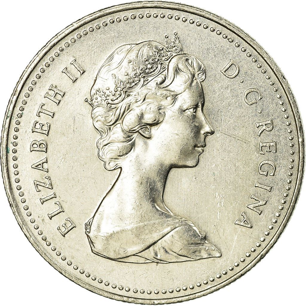 Canada | 50 Cents Coin | Nickel | 2nd portrait, Nickel | KM:75 | 1968-1989