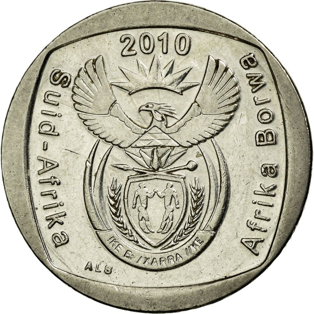 Pietų Afrika 2 Rand Suid-Afrika - Afrika Borwa Moneta KM498 2010 - 2012