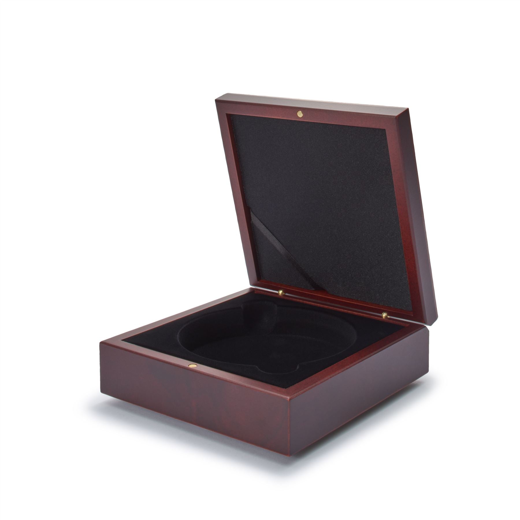 VOLTERRA Small Coin Box | Wood Box for a Single Coin Capsule | For a Coin in a ULTRA XL 53-101mm Capsule