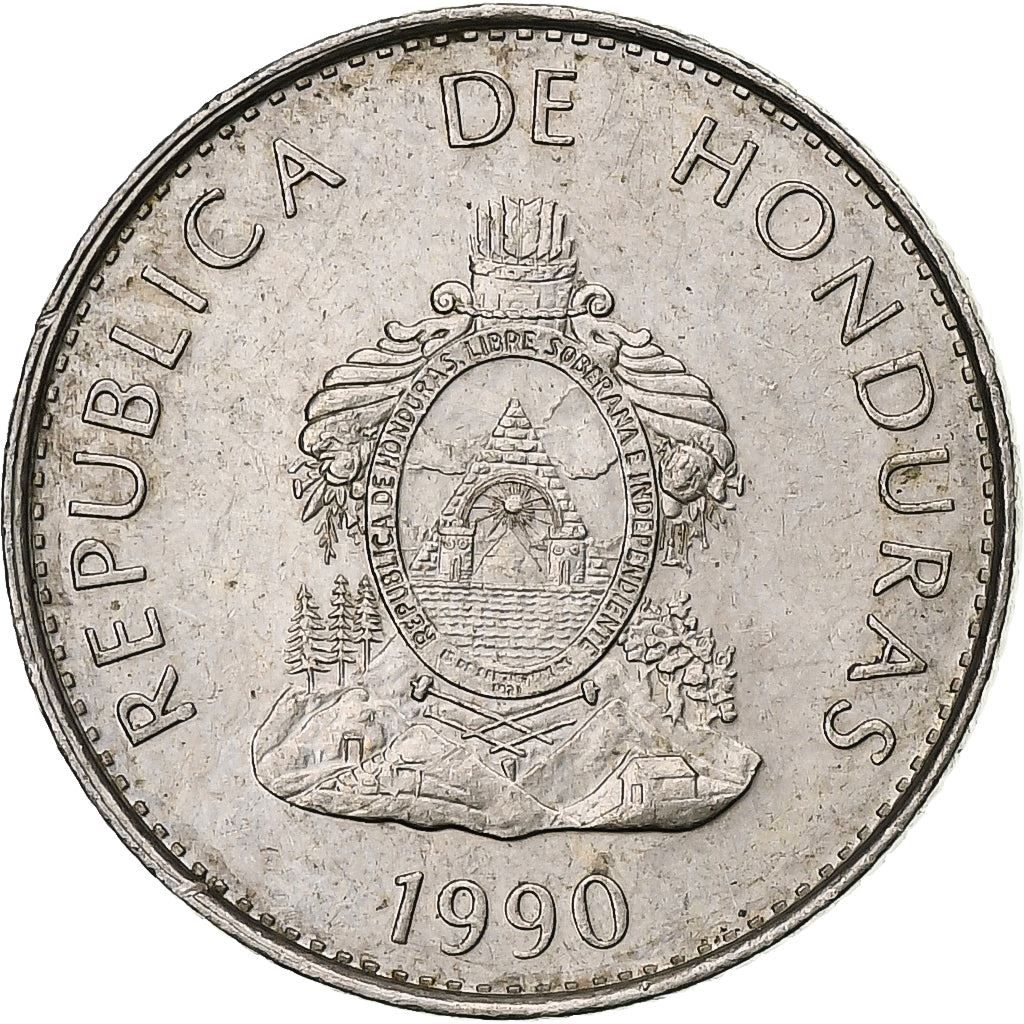 Honduras | 20 Centavos Coin | Lempira | Km:83 | 1978 - 1990