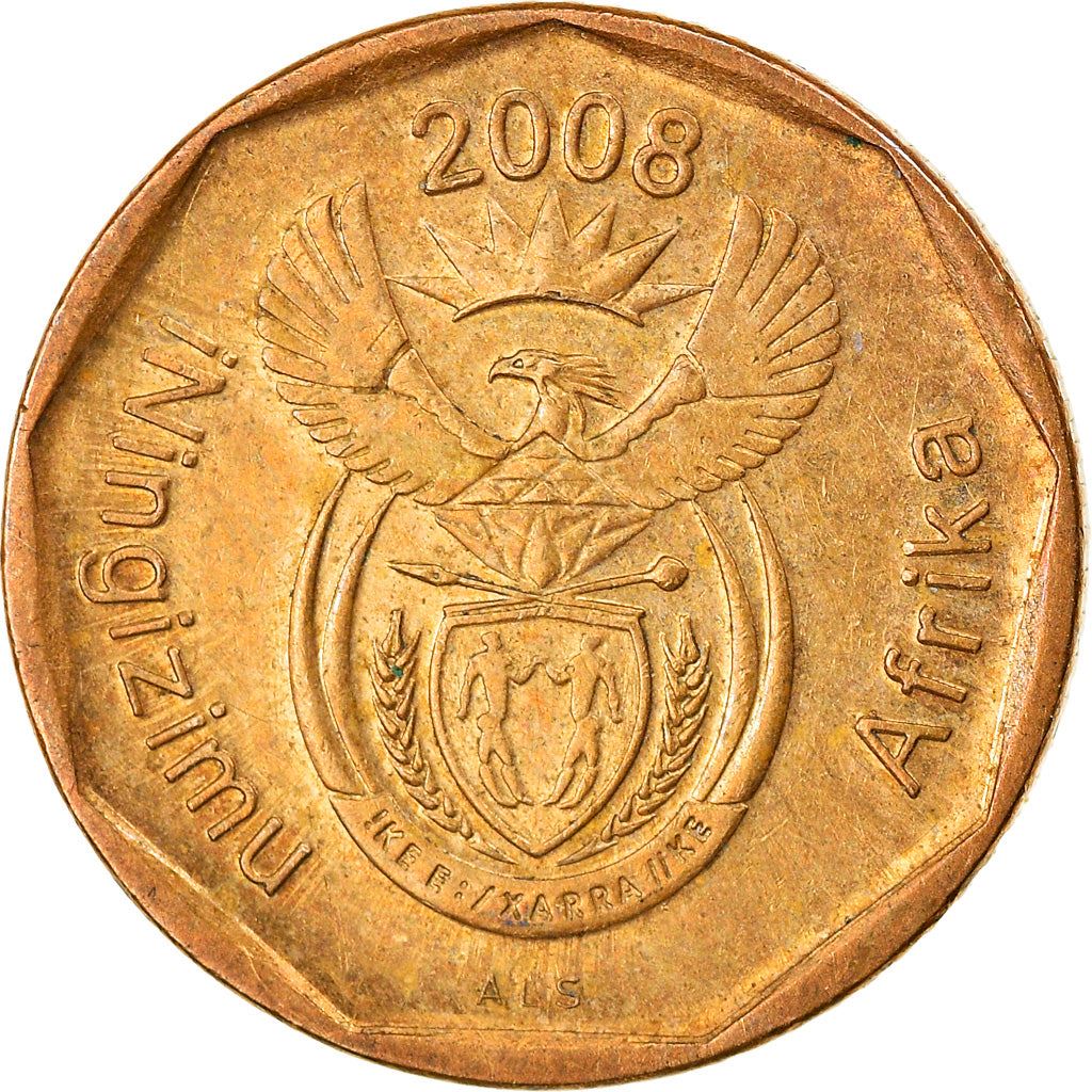 Sydafrika 10 Cent Zulu Legend - iNingizimu Afrika Mynt KM441 2008