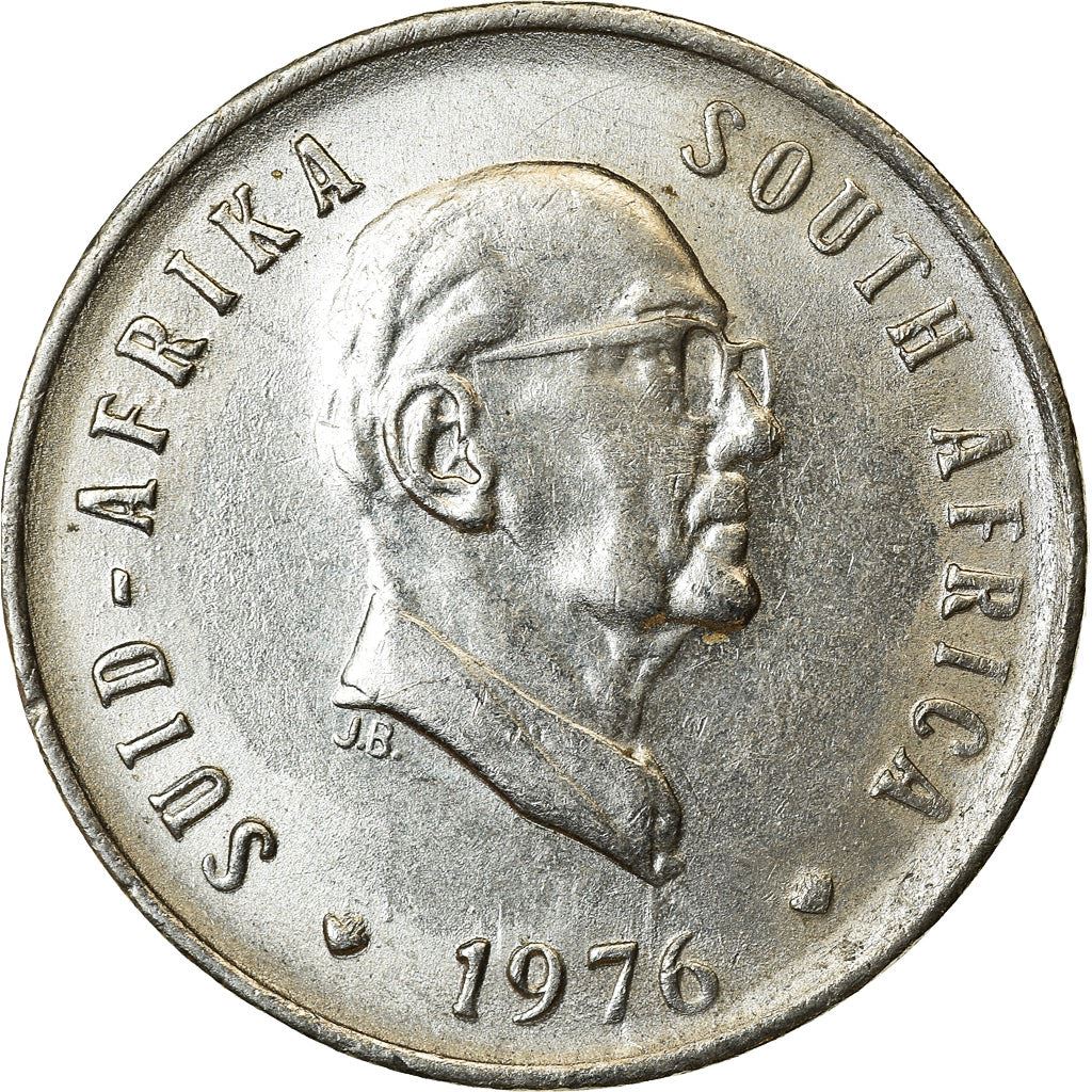 South Africa 5 Cents Coin | Jacobus J. Fouche | KM93 | 1976