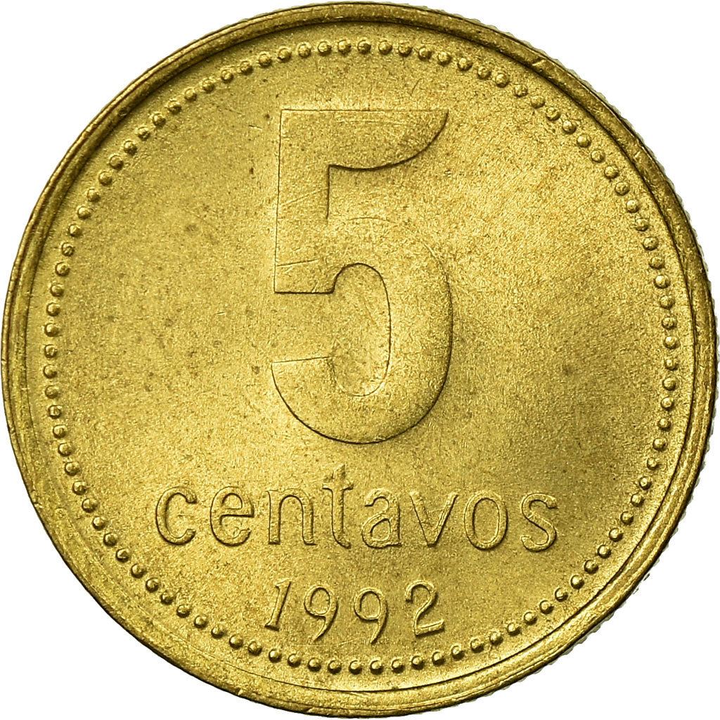 Argentina Coin 5 Centavos | Sol de Mayo | 1992 - 2005
