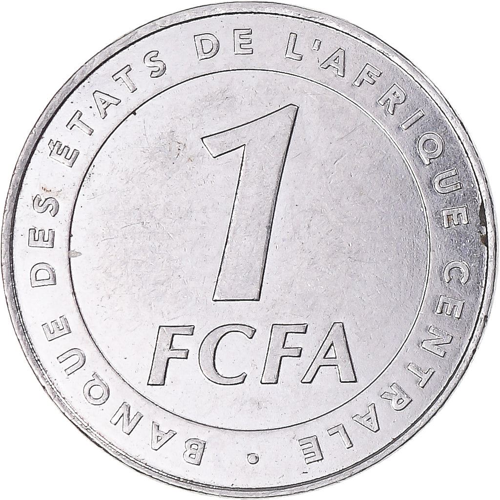 Central African States | 1 Franc Cfa Coin | Plants | Km:16 | 2006