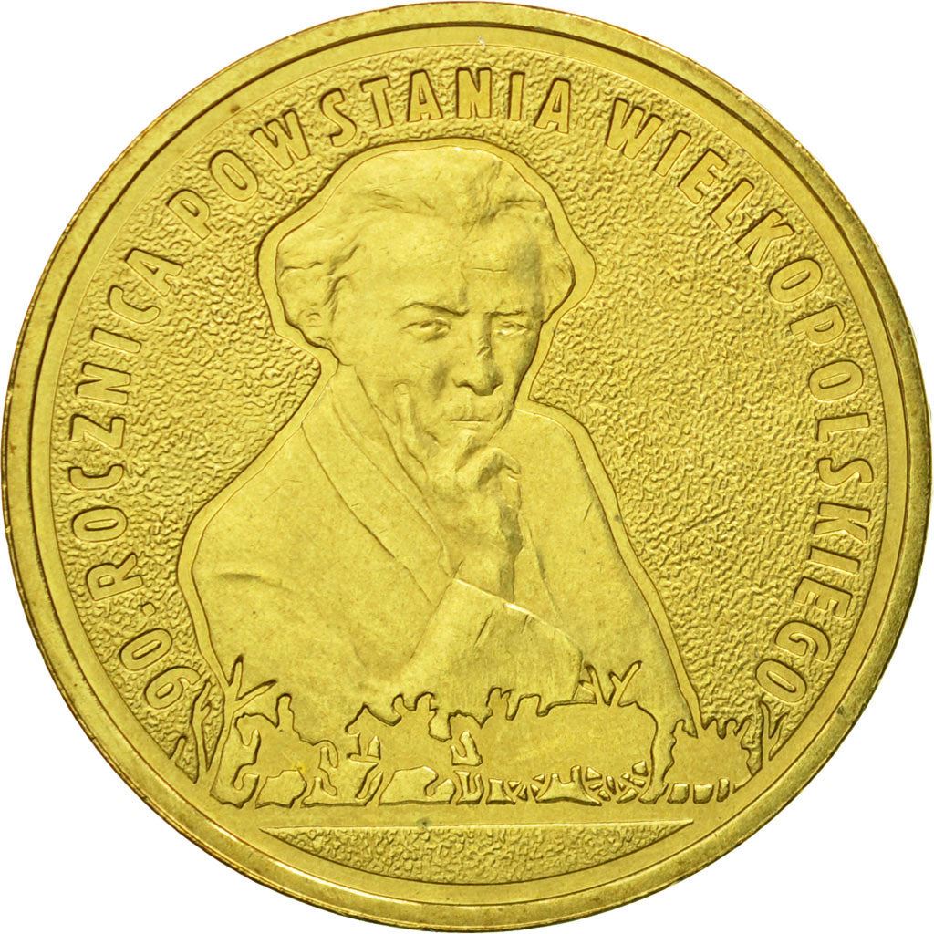 Poland | 2 Zlotys Coin | Greater Poland Uprising | Y:662 | 2008