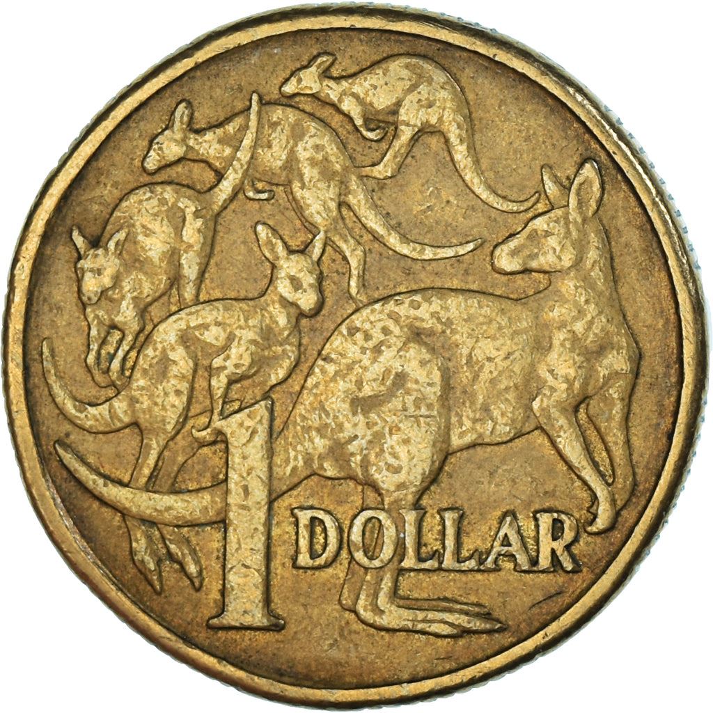 Australia | 1 Dollar Coin | Kangaroos | Km:77 | 1984