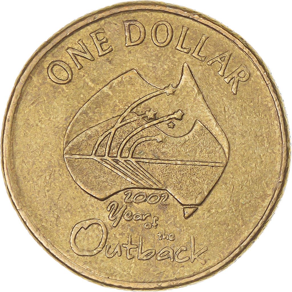 Australia | 1 Dollar Coin | Year of the Outback | Km:600 | 2002