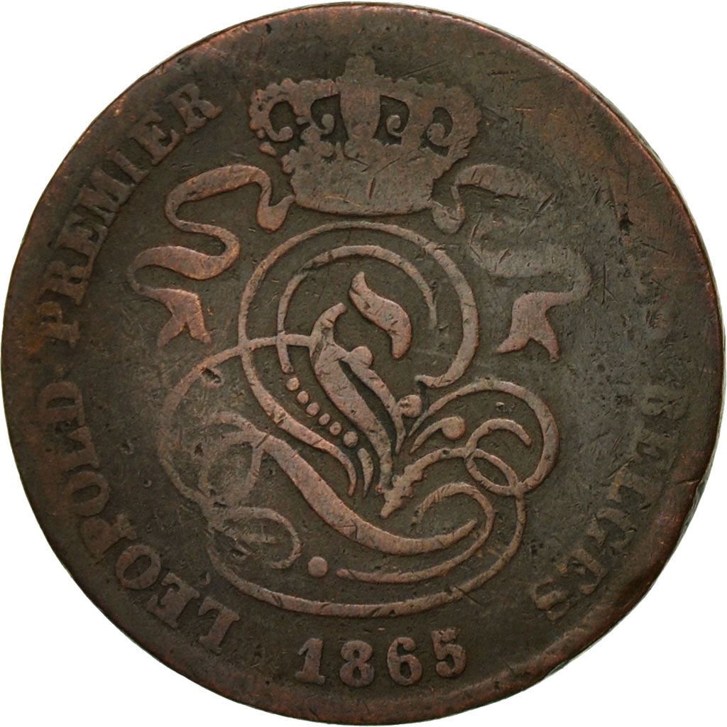 Belgien | 2-Centimes-Münze | Leopold I. | Kupfer | KM: 4.1–4.4 | 1833–1865