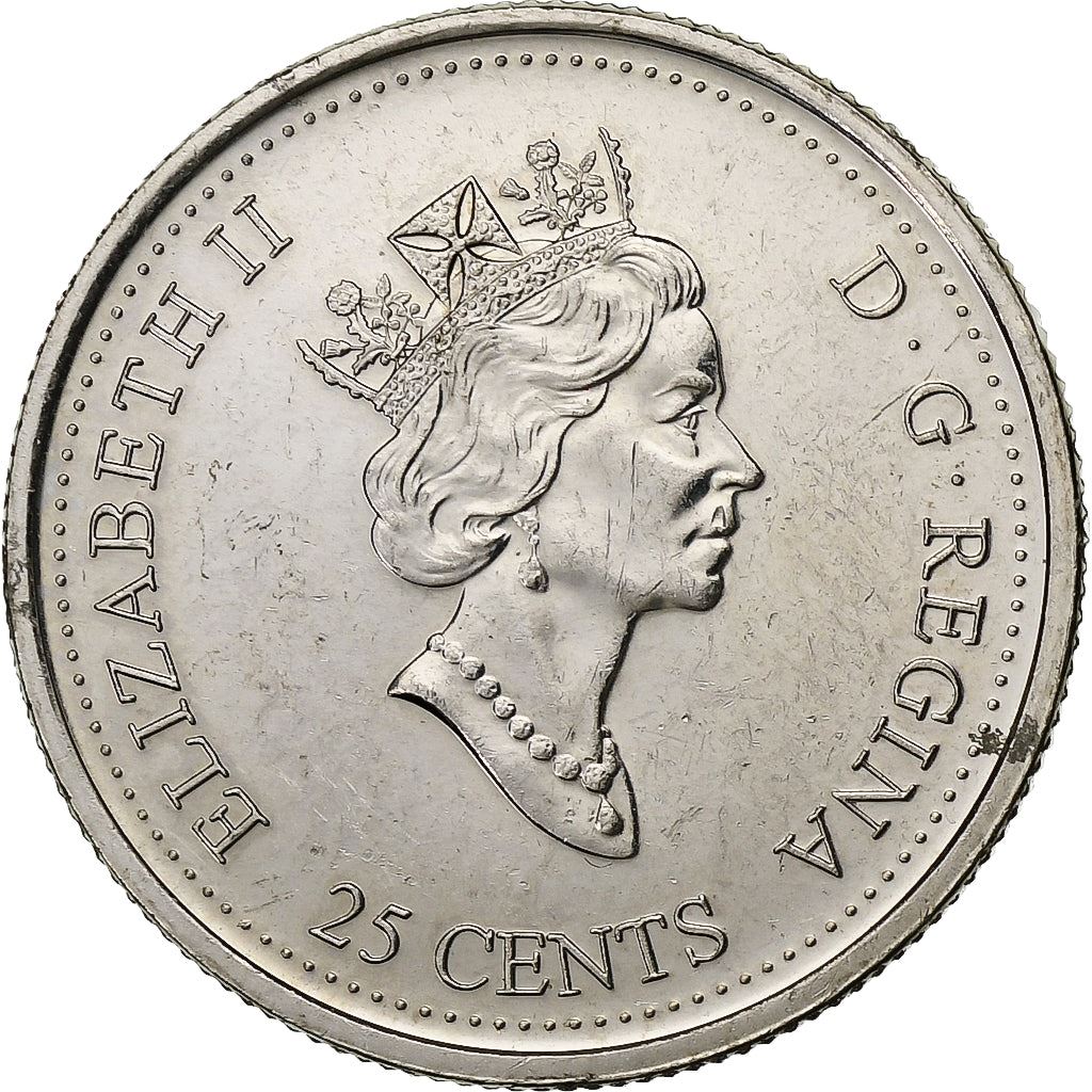 Canada | 25 Cents Coin | Achievement | Nickel | KM:381 | 2000