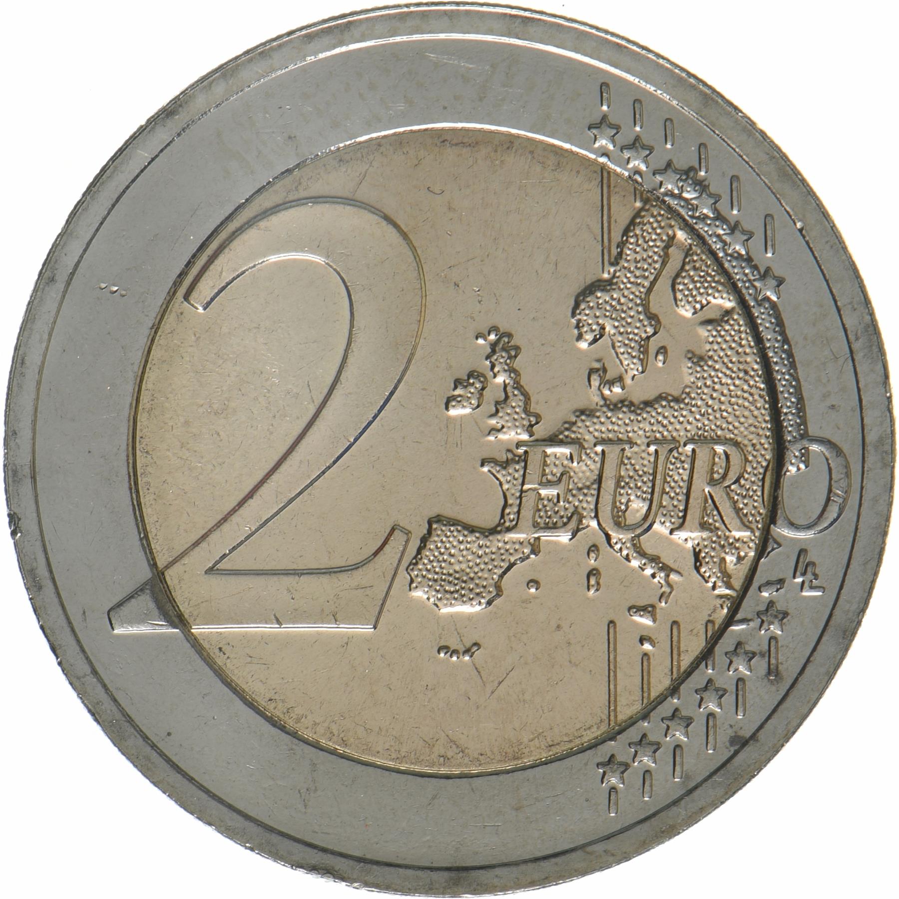 Lithuania | 2 Euros Coin | Together with Ukraine | KM:282 | 2023