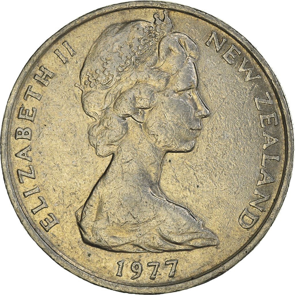 New Zealander 20 Cents Coin | Queen Elizabeth II | Kiwi Bird | KM36 | 1967 - 1985