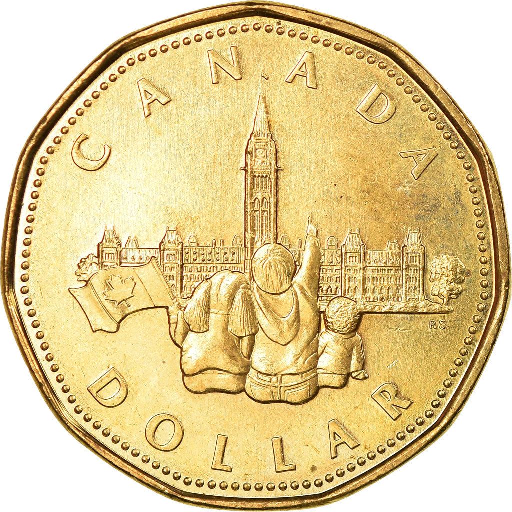 Canada | 1 Dollar Coin | Parliament | Bronze plated nickel | KM:218 | 1992