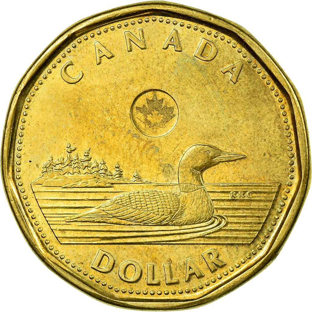 Canada | 1 Dollar Coin | Brass plated steel | 4th portrait | KM:1255 | 2012-2022