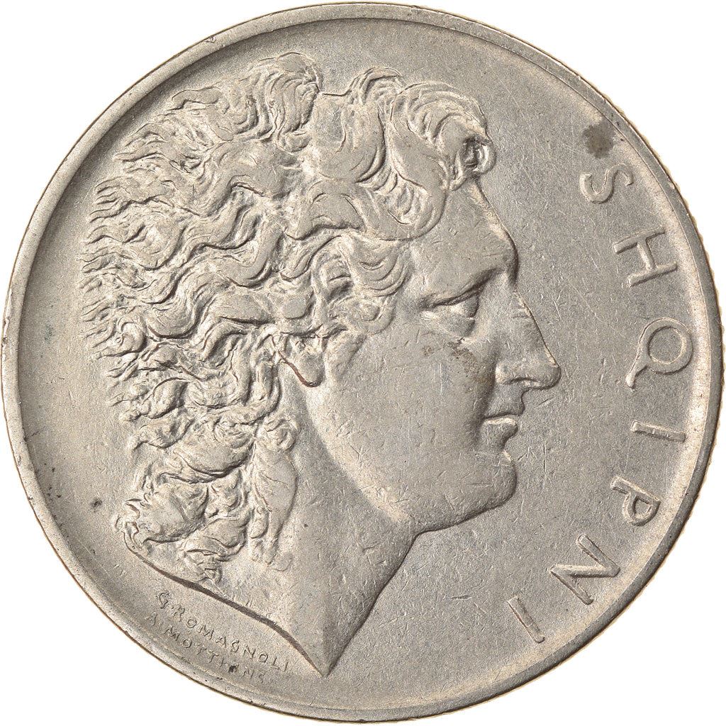 Albania | 1 Lek Coin | Alexander the Great | KM:5 | 1926 - 1931