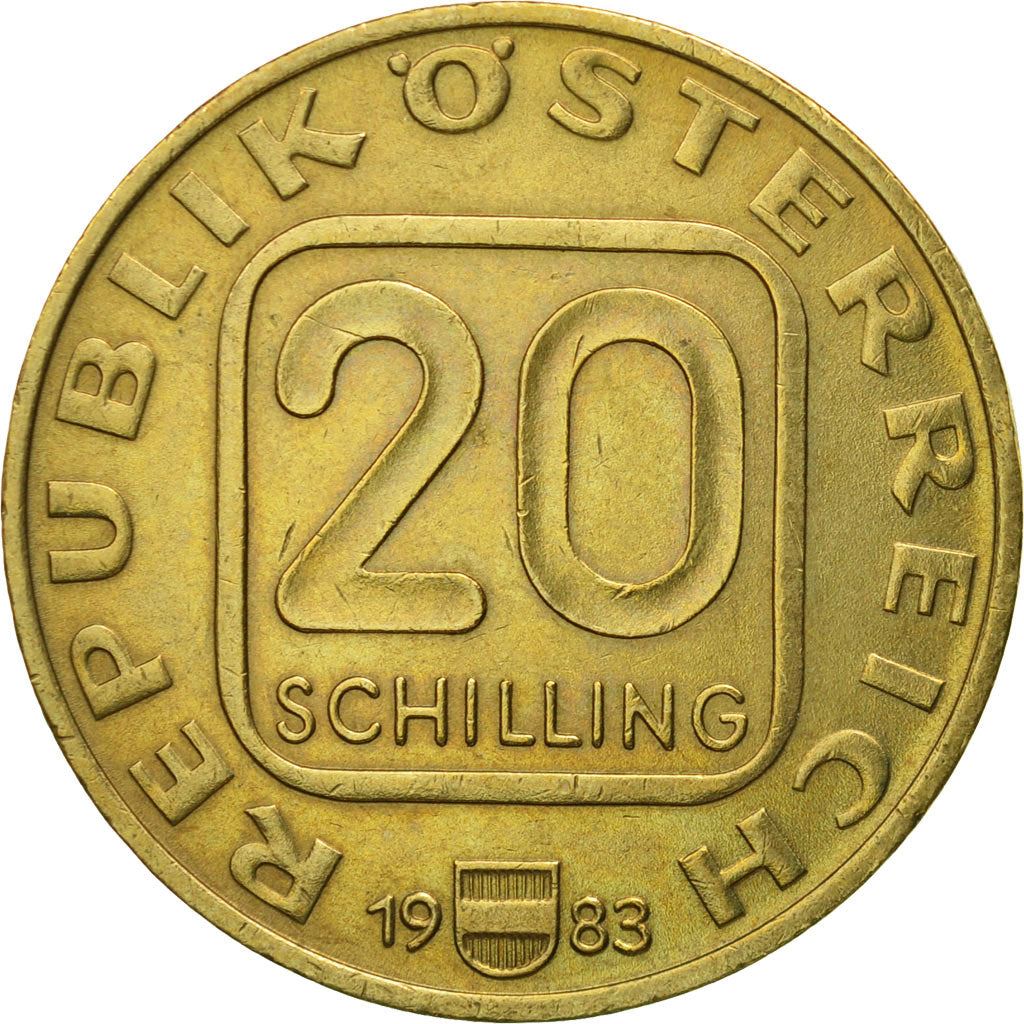 Austria | 20 Schilling Coin | Hochosterwitz Castle | Km:2960 | 1983 - 1993