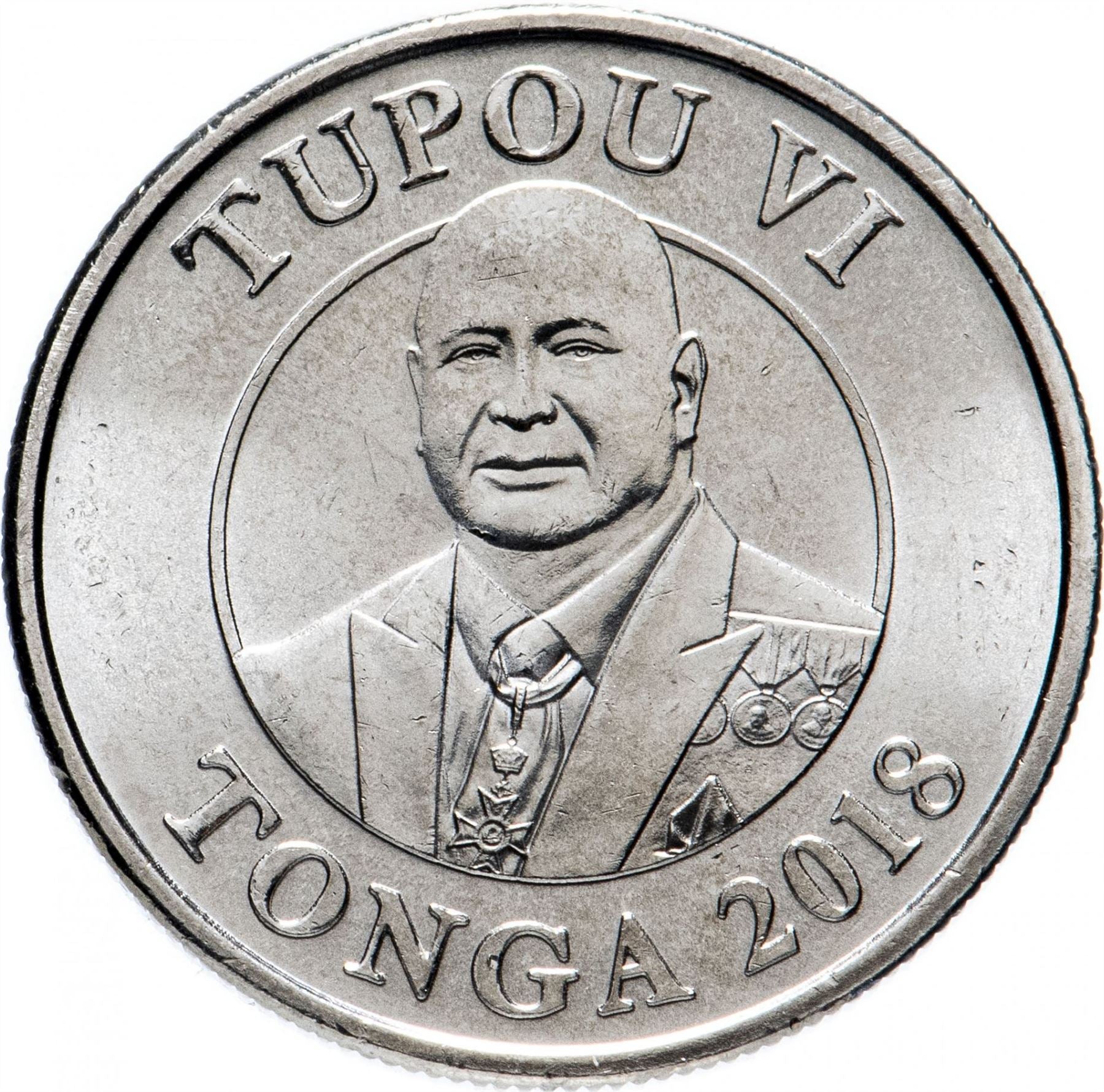 Tonga | Moneta da 10 Seniti | Re Tupou VI | Uccelli Malau | KM:238 | 2018 - 2022