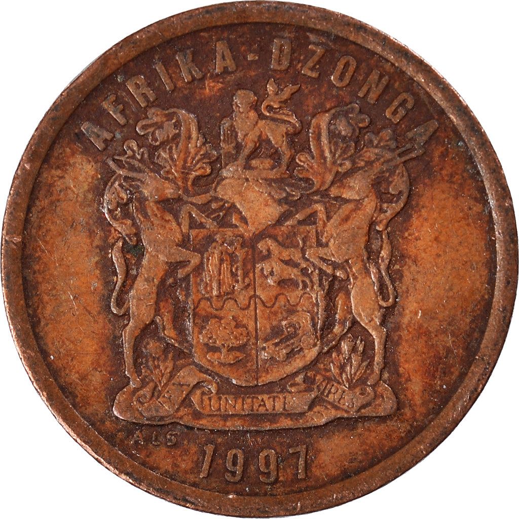 South Africa 5 Cents Tsonga Legend - AFRIKA-DZONGA Coin KM160 1996 - 2000