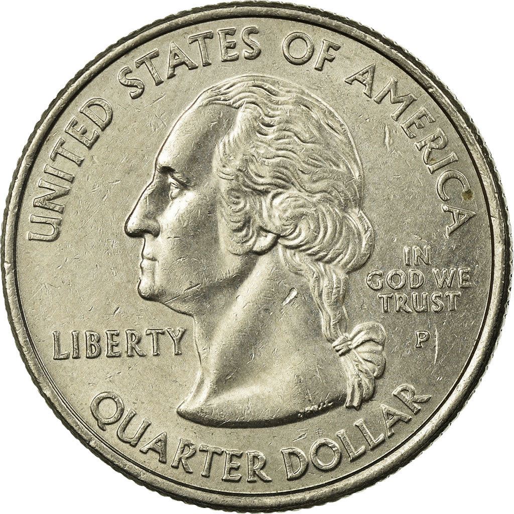 United States | 1/4 Dollar Coin | North Dakota | Km:385 | 2006