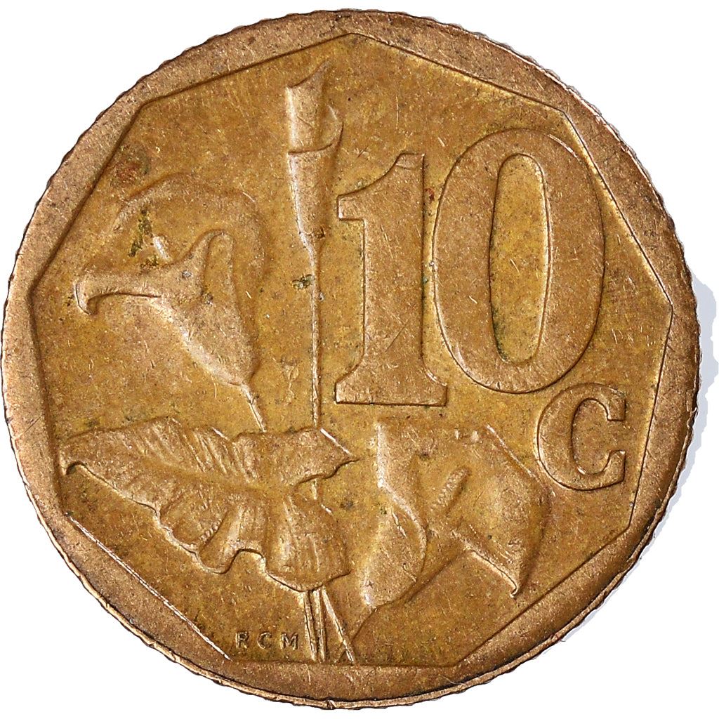 Sydafrika 10 Cent Venda Legend - Afurika Tshipembe Mynt KM494 2010