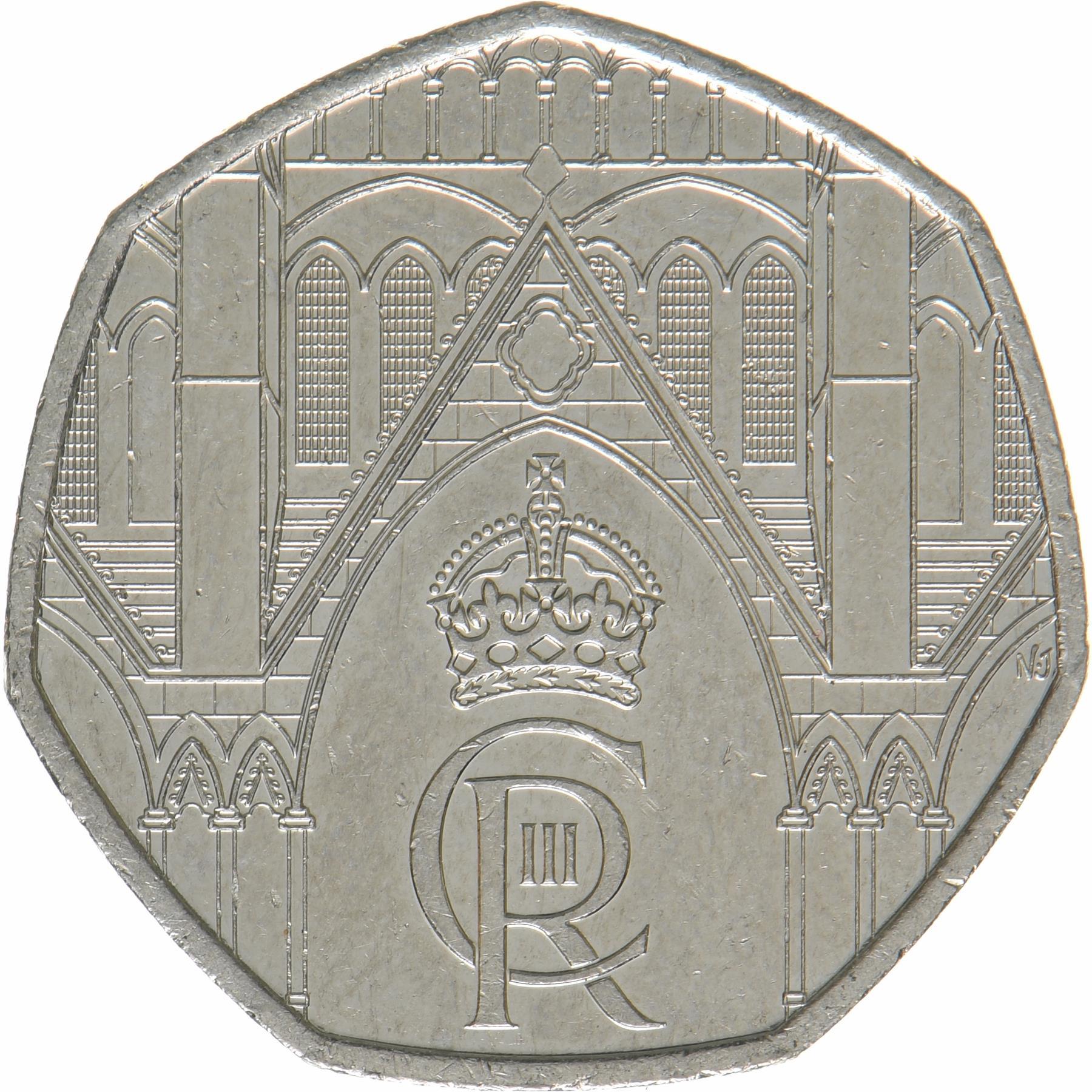 United Kingdom | 50 Pence Coin | Coronation | 2023